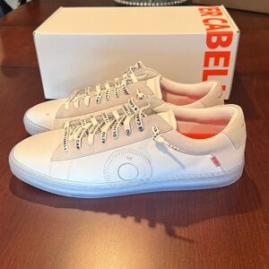 Oliver Cabell New Ghost Low-1 White Low-Top Sneakers with Comfort Relief Insole